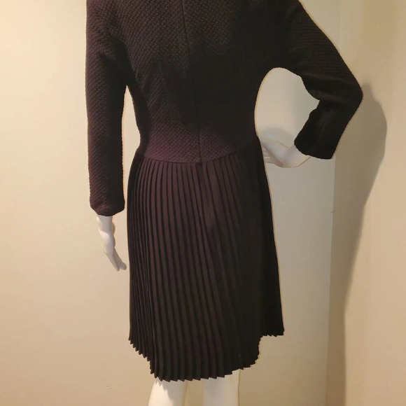 Ganni Fulton Black Pleated Dress S - Picture 6 of 6